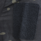 Рубашка тактическая убокс Pave Hawk PLY-11 Camouflage Black 2XL мужская с разрезами под налокотники taktical LOZ - изображение 6