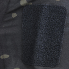 Рубашка тактическая убокс Pave Hawk PLY-11 Camouflage Black S мужская военная с длинными рукавами LOZ - изображение 6