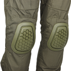 Тактичні захисні наколінники налокітники Han-Wild G4 Green захисні із кріпленням на тактичний одяг LOZ - зображення 6