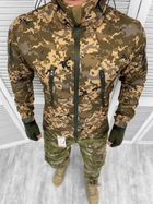 Тактична тепла зимова військова куртка, Камуфляж: Піксель, Розмір: S - зображення 1