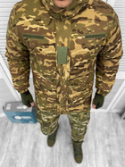 Тактическая зимняя теплая военная куртка - бушлат, Камуфляж: Мультикам, Размер: M - изображение 2