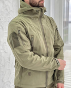 Куртка тактическая Softshell Оливковая теплая куртка для военных софтшелл S - изображение 1