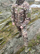 Тактична зимова форма Soft Shell (куртка+штані) -30°C, костюм тактичний зимовий Multicam(Турція) S - зображення 7