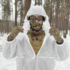 Маскувальний костюм зимовий БШЦ Білий L - зображення 4