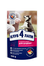Влажный корм Клуб 4 лапы Премиум для щенков с курицей в желе