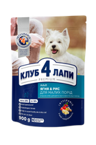 Сухой корм для собак Club 4 Paws Премиум Для мелких пород Ягненок и рис