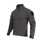 Куртка вітровка вітрозахисна Blue label fog windproof soft-shell Emerson Сіра S - зображення 2