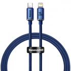 Кабель для быстрой зарядки Baseus Crystal Shine Series Type-c to Lightning |2m, 20W| Blue