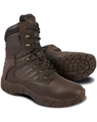 Ботинки военные тактические кожаные Kombat UK ВСУ Tactical Pro Boots All Leather 39 коричневый TR_kb-tpb-brw-39 - изображение 1