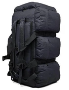 Сумка-рюкзак тактическая xs-90l3, 90 л – черный - изображение 2