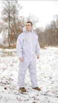 Тактичний зимовий маскувальний водонепроникний костюм мультикам , Маскхалат "Multicam Alpine" білий камуфляж для ЗСУ - зображення 1