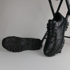 Кросівки зимові тактичні. Натуральна чорна гладка шкіра. Трекінгове взуття. Розмір 40 - зображення 4