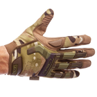 Перчатки тактические для военных ЗСУ MECHANIX BC-5622 размер L камуфляжные - изображение 4