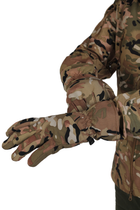 Тактические перчатки с пальцами SoftShell Мультикам M - изображение 6