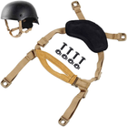 Подвесная система на тактический шлем каску ACH MICH / FAST, Tan (15041) - изображение 1