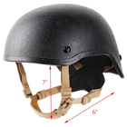 Подвесная система на тактический шлем каску ACH MICH / FAST, Tan (15041) - изображение 4