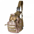 Походный рюкзак для рыбалки, туризма, охоты OXFORD 600D Wasteland Python, прочный - изображение 2