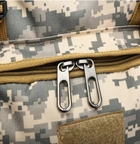 Большой тактический военный рюкзак, объем 80 литров. Цвет пиксель. - изображение 8