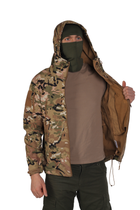 Военная тактическая куртка Soft Shell MultiCam Софт Шелл Мультикам L - изображение 6