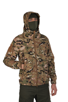 Військова тактична куртка Soft Shell MultiCam Софт Шелл Мультикам S - зображення 4