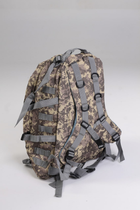 Штурмовий тактичний рюкзак Yakeda 40-45л Піксель камуфляж - зображення 6