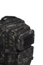 Штурмовий військовий тактичний рюкзак Yakeda 45-50л Чорний мультикам - зображення 3