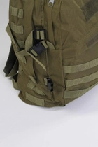 Штурмовий тактичний рюкзак Yakeda 40-45л Олива - зображення 4