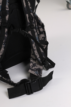 Військовий тактичний рюкзак Yakeda 50-60л Піксель чорний - зображення 7