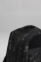 Дорожный рюкзак Yakeda 35-40л Черный мультикам - изображение 3