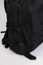 Штурмовий тактичний рюкзак Yakeda 40-45л Чорний - зображення 4