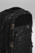 Дорожный рюкзак Yakeda 35-40л Черный мультикам - изображение 4