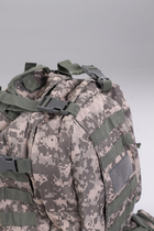 Військовий тактичний рюкзак Yakeda 50-60л Піксель камуфляж - зображення 9
