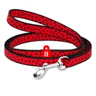Нейлоновий повідець WAUDOG Nylon з малюнком "Кавун" для дрібних порід собак і котів 122 см 10 мм (5239)