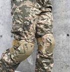 Штаны тактические софтшелл с флисом Пиксель ММ14 утепленные Штаны для военных 60 - изображение 3