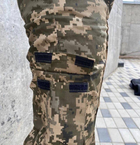 Штаны тактические софтшелл с флисом Пиксель ММ14 утепленные Штаны для военных 46 - изображение 4