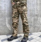 Штаны тактические софтшелл с флисом Пиксель ММ14 утепленные Штаны для военных 46 - изображение 5