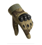 Тактичні армейскі рукавички CORHUNTER Touch Screen колір Хакі розмір L (FF -115L) - зображення 7