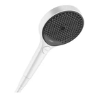 Лейка для душа Hansgrohe Rainfinity EcoSmart (цвет - белый матовый/чёрный), 3 вида струи (26865700)