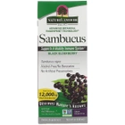 Черная бузина Nature's Answer Sambucus сироп для укрепления иммунитета для детей и взрослых без спирта 120 мл - изображение 2