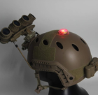 Тактичний ліхтар маркер на шолом Element Airsoft Червоний - зображення 1