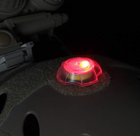 Тактичний ліхтар маркер на шолом Element Airsoft Червоний - зображення 2