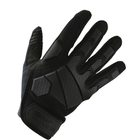 Тактичні військові рукавички KOMBAT UK захисні рукавиці M чорний TR_kb-atg-blk-m - зображення 1