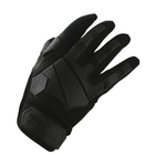 Тактичні військові рукавички KOMBAT UK захисні рукавиці M чорний TR_kb-atg-blk-m - зображення 3
