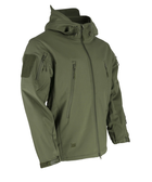 Куртка мужская тактическая KOMBAT UK военная с липучками под шевроны ВСУ Patriot Soft Shell XL TR_kb-pssj-olgr-xl - изображение 1