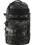 Рюкзак тактический военный армейский KOMBAT UK Medium Assault Pack мультикам черный 40л TR_kb-map-btpbl - изображение 2