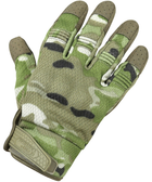 Тактичні військові рукавички KOMBAT UK захисні рукавиці XL мультікам TR_kb-rtg-btp-xl - зображення 1