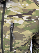 Тактическая зимняя теплая военная форма комплект костюм Jalivena ( Куртка + Штаны ), Камуфляж: Мультикам, Размер: XXL - изображение 4