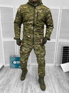 Тактическая зимняя теплая военная форма комплект костюм Jalivena ( Куртка + Штаны ), Камуфляж: Мультикам, Размер: M - изображение 1