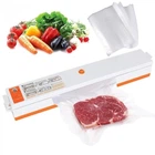 Вакуумний пакувальник побутовий для продуктів харчування Freshpack Pro TM-123 Білий-помаранчевий