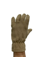 Универсальные тактические флисовые перчатки Winter Gloves 5711 (Олива) - изображение 3